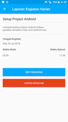 Laporan Kegiatan Harian android App screenshot 4