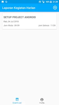 Laporan Kegiatan Harian android App screenshot 6